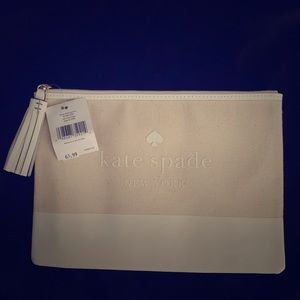 Kate spade large tassel pouch